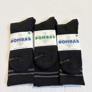 Bombas Black Calf Socks Men’s Size XL NWT Polyester Spandex Work Socks Athletic